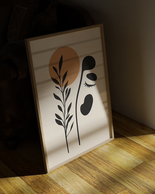 Poster - Abstracte Bloemen - Minimalistisch - Henri Matisse poster wanddecoratie – A3 formaat