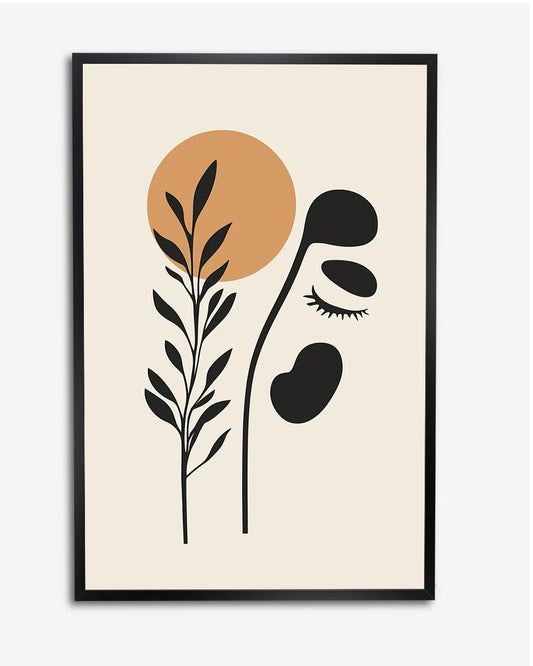 Poster - Abstracte Bloemen - Minimalistisch - Henri Matisse poster wanddecoratie – A4 formaat