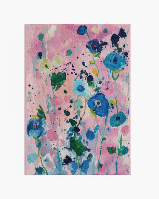 Canvas - Bloemenlandschap - Roze - Abstract - Henri Matisse