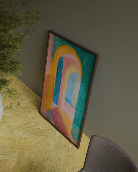 Poster - Henri Matisse - Pastel - Abstracte Deur poster wanddecoratie – A3 formaat