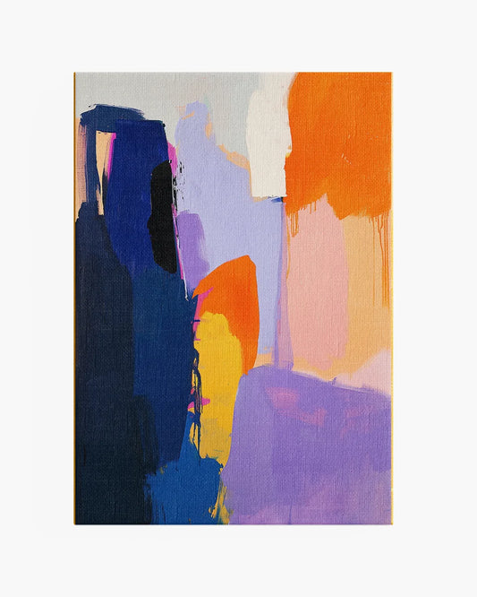 Canvas - Organische Vormen - Abstract - Multi Color - Fairfield Porter