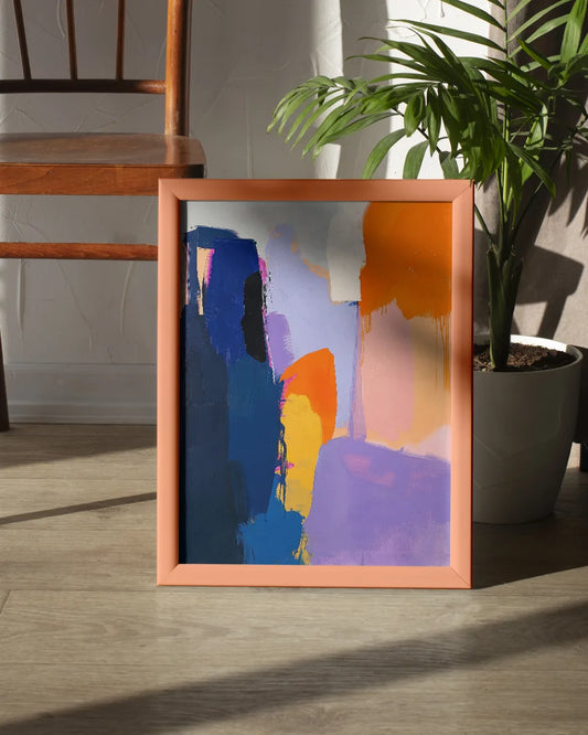 Canvas - Organische Vormen - Abstract - Multi Color - Fairfield Porter