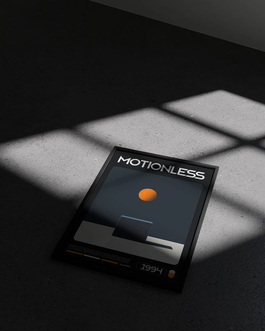 Poster - Abstract Art - Motionless - Modern poster wanddecoratie – A3 formaat