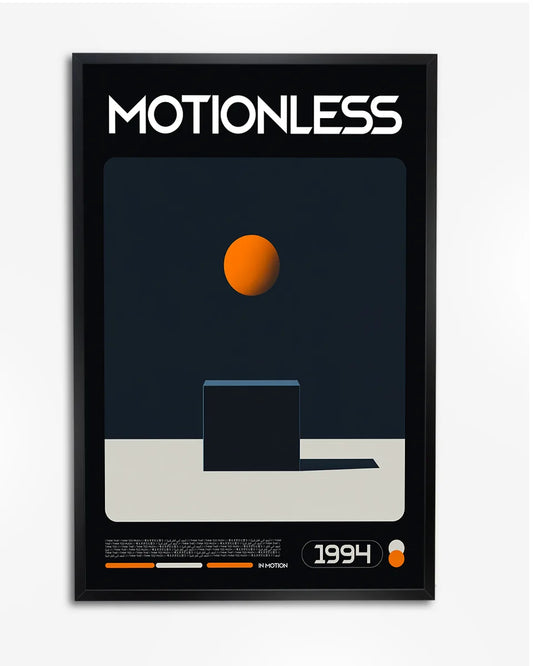 Poster - Abstract Art - Motionless - Modern poster wanddecoratie – A4 formaat