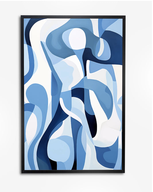 Abstract Waves - Henri Matisse poster wanddecoratie – A4 formaat