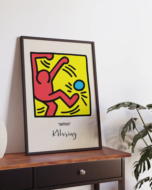 'Untitled' Keith Haring - Abstracte Poster poster wanddecoratie – A3 formaat