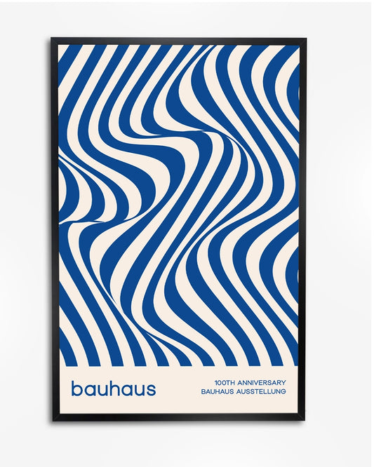 Poster "Bauhaus  100th Anniversary" - Abstract en Minimalistisch Design poster wanddecoratie – A4 formaat