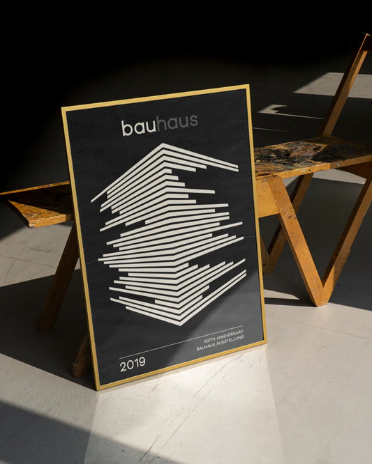 100 Jaar Bauhaus Poster – Kandinsky Stijl | Abstract & Geometrisch Design poster wanddecoratie – A3 formaat