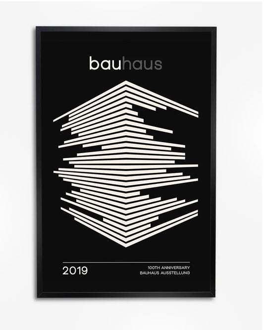 100 Jaar Bauhaus Poster – Kandinsky Stijl | Abstract & Geometrisch Design poster wanddecoratie – A4 formaat