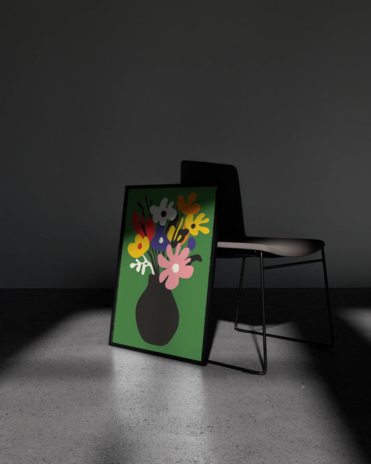 Poster - Bloemen in vaas - Henri Matisse poster wanddecoratie – A3 formaat