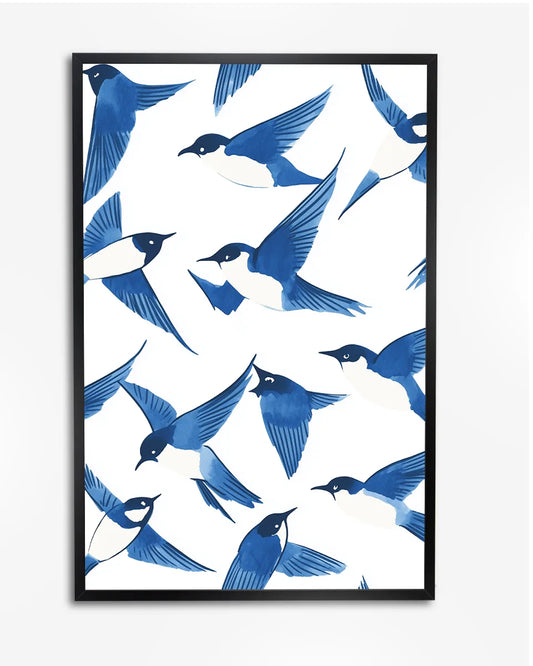 Poster - Bohemian Vogels - Henri Matisse - David Hockney poster wanddecoratie – A4 formaat